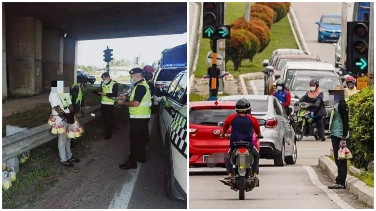 denda jual beli di lampu isyarat