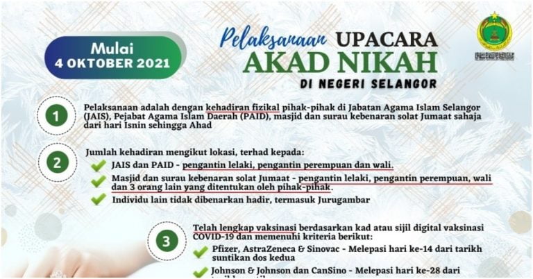 sop nikah selangor