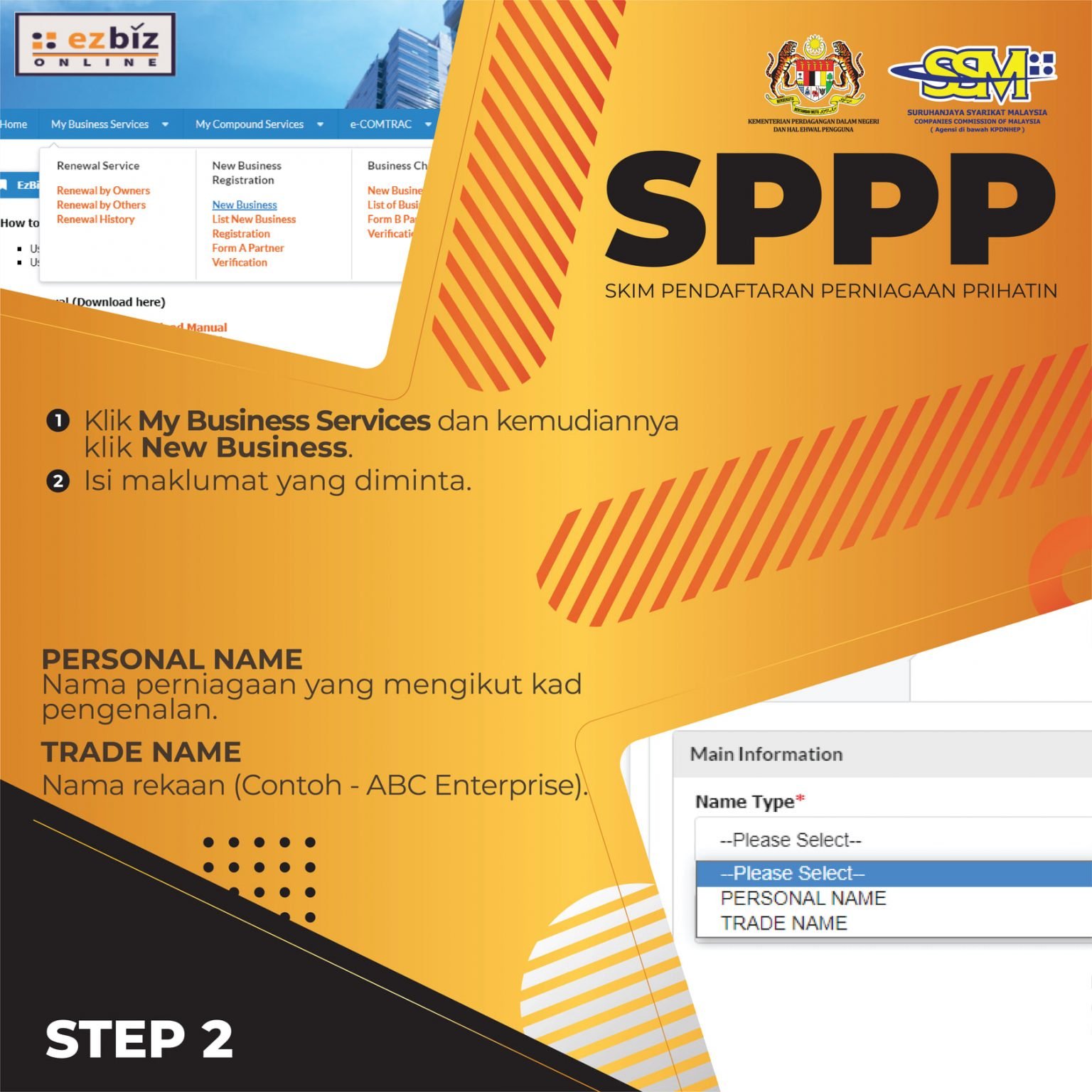 SPPP SSM Panduan Pendaftaran SSM Percuma Untuk B40 & Pelajar