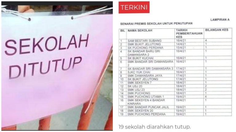 sekolah ditutup 2 hari