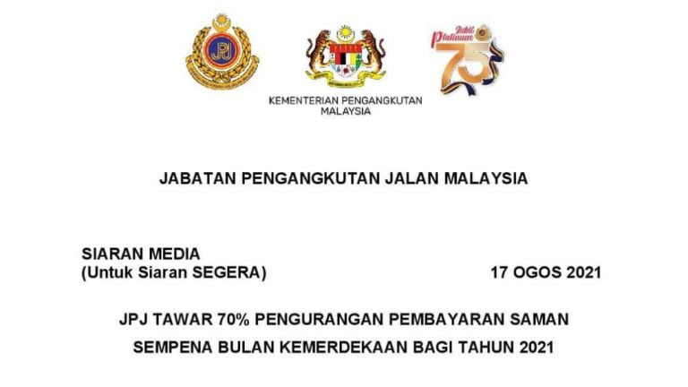 Diskaun saman jpj