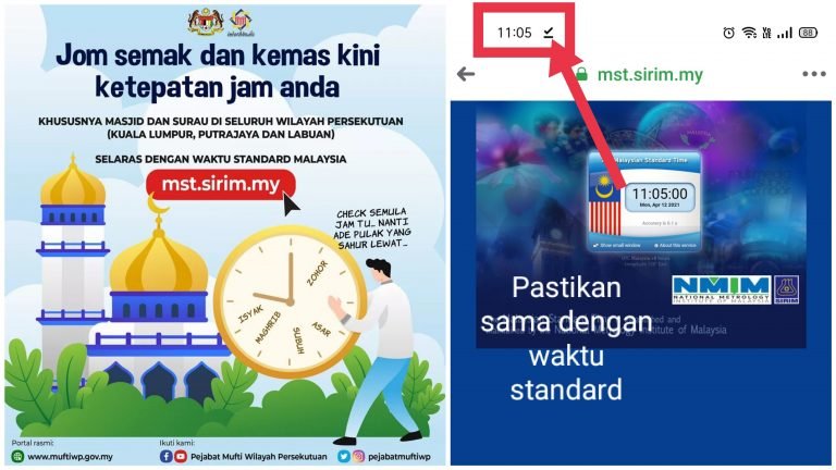 waktu standard malaysia