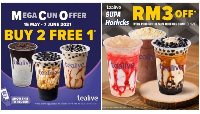 promosi tealive mei jun 2021