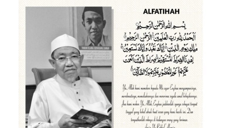 mufti perak meninggal dunia