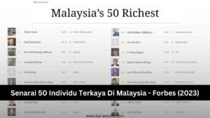 Senarai 50 Individu Terkaya Di Malaysia - Forbes (2023)