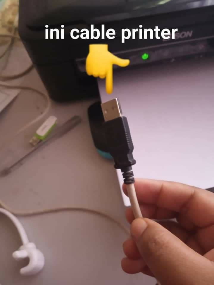 cara connect printer ke handphone