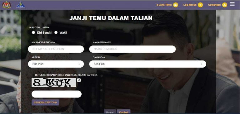 e janji temu lhdn online