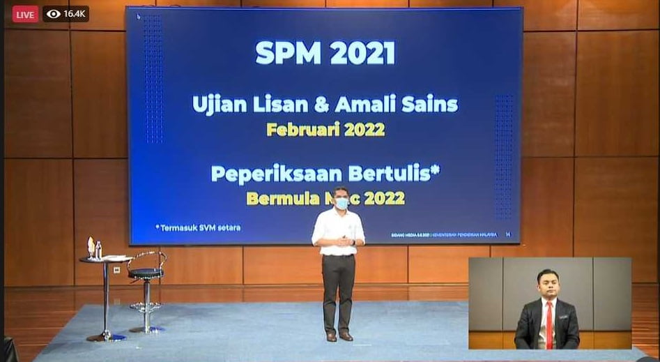 Jadual periksa spm 2022