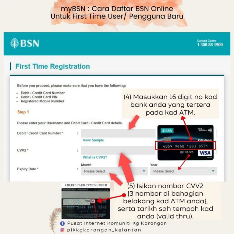 Cara Daftar & Aktifkan BSN Online Banking. Tak Perlu Beratur Lagi!