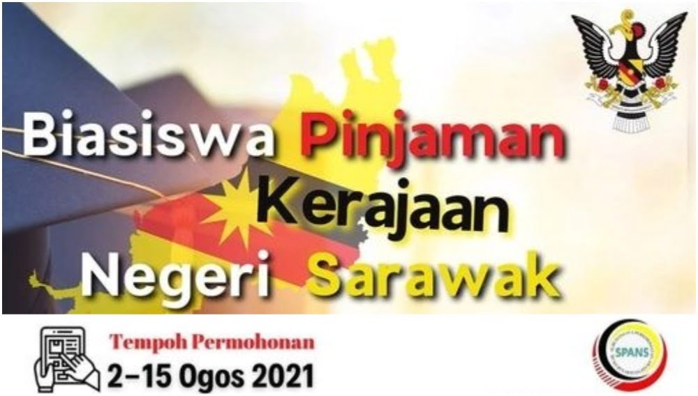BPKNS Permohonan Biasiswa Pinjaman Kerajaan Negeri Sarawak 2021