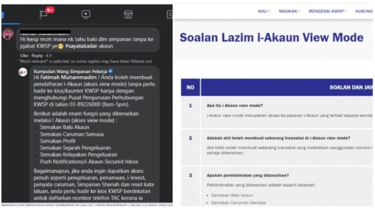 daftar i akaun online