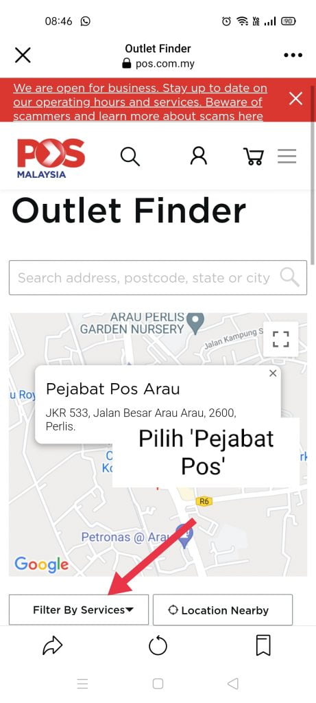 Pos malaysia online booking