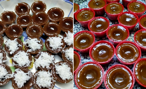 Resepi Kuih Lompang Gula Melaka Si Lembut Berlesung Pipit