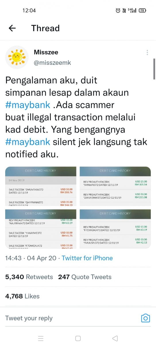 Duit Hilang Dalam Akaun Bank, Ini Cara Buat Report & Dapatkan Balik Duit