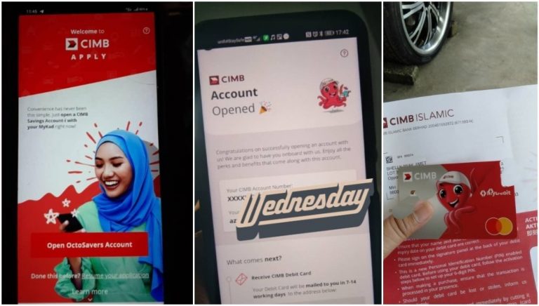 cara buka akaun cimb online