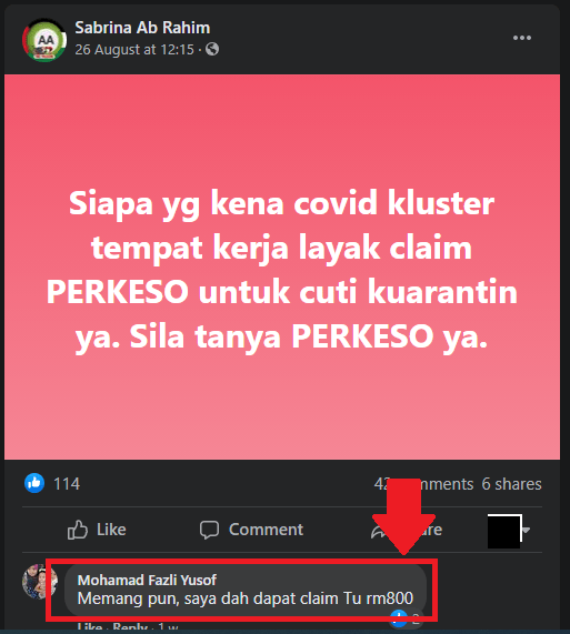 Pekerja Positif COVID Boleh Claim PERKESO. Ini Syarat & Cara Tuntutan