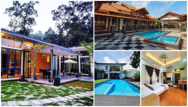 homestay selangor private pool