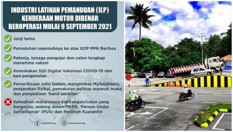 kelas memandu pusat latihan ilp dibenarkan beroperasi