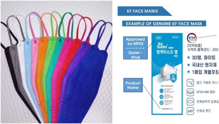 pelitup muka kf palsu