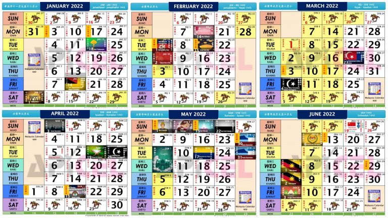kalendar 2022