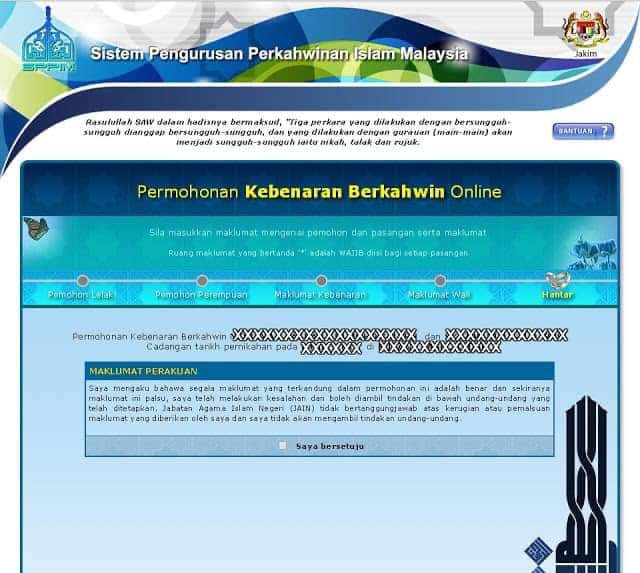 Selangor prosedur 2021 nikah Kebenaran Majlis