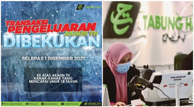 akaun th dibekukan
