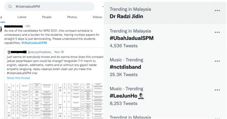 jadual spm padat