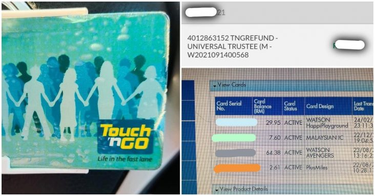 kad touch n go hilang refund
