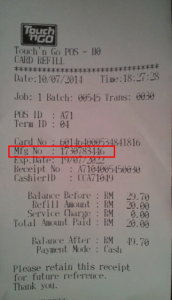 Cara Guna MyKad Untuk Touch N Go (Daftar, Top Up & Check Baki)