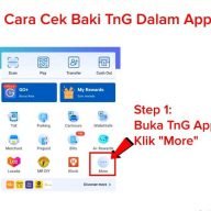 Cara Check Baki Kad Touch N Go Online / Guna IC