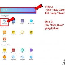 Cara Check Baki Kad Touch N Go Online / Guna IC