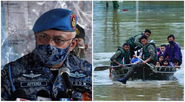 atm bantu mangsa banjir panglima