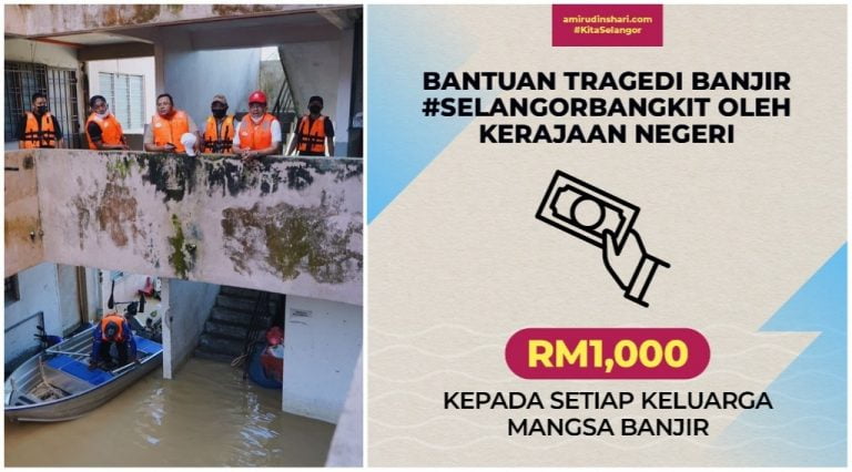 bantuan banjir selangor