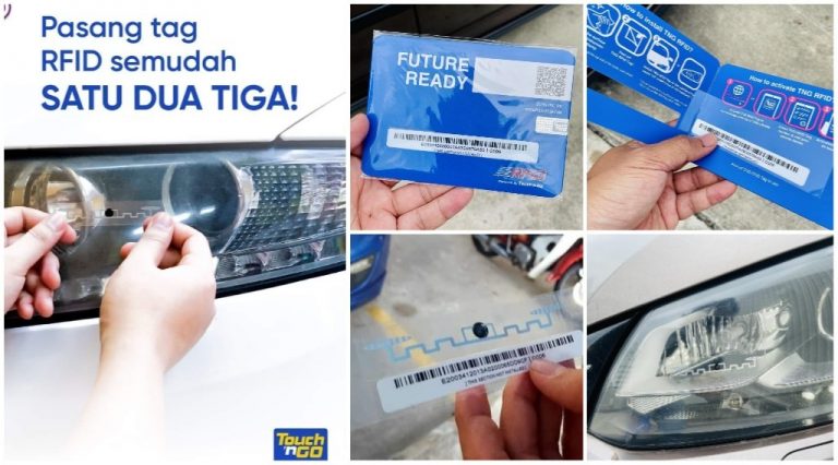 cara pasang rfid