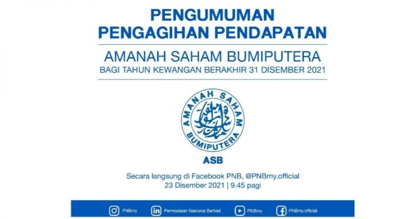 pengumuman dividen asb