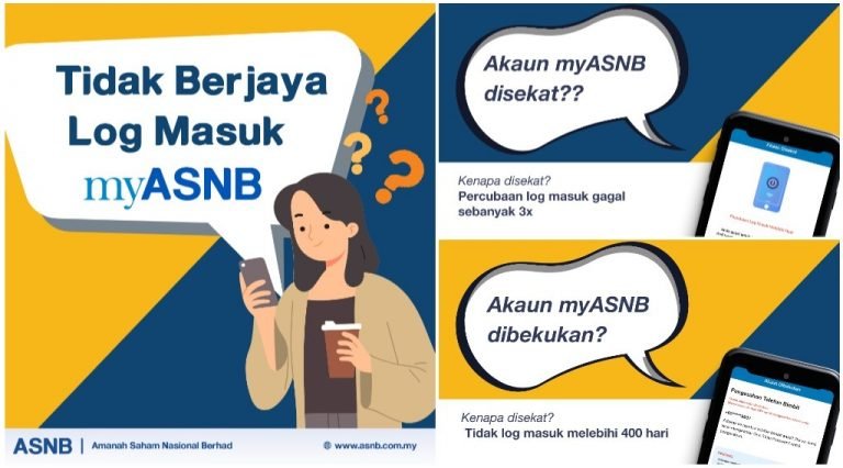 akaun asb myasnb disekat dibekukan