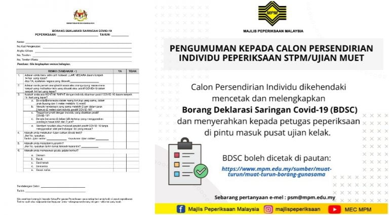 borang deklarasi covid-19