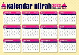 kalendar islam 2022