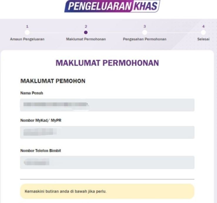 Kwsp portal pengeluaran khas Login Pengeluaran