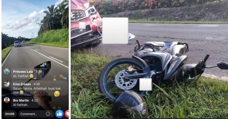 facebook live kemalangan