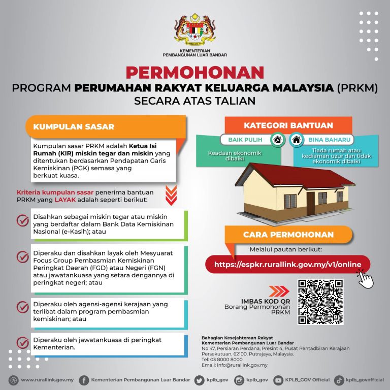 program perumahan rakyat keluarga malaysia prkm